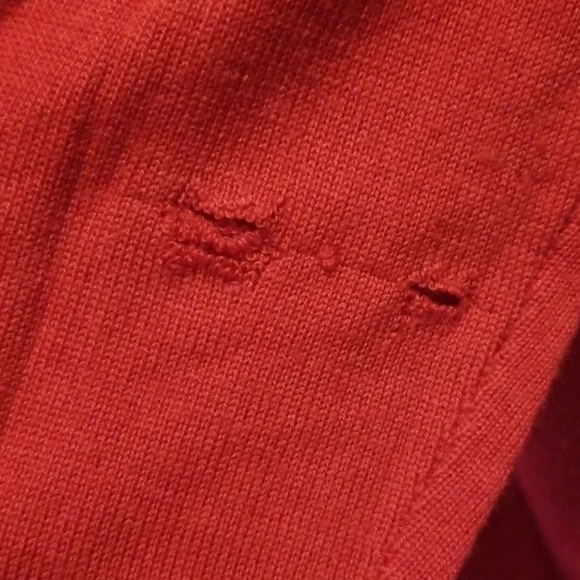 3 for $15 V neck red sweater merino wool - Picture 4 of 7